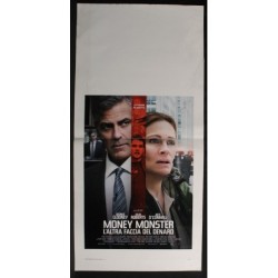 MONEY MONSTER - Foster - Roberts, Clooney - LOCANDINA ORIGINALE 2016