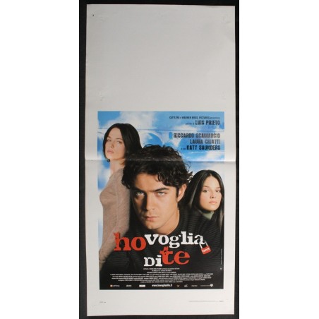 HO VOGLIA DI TE - Prieto - Chiatti, Scamarcio - LOCANDINA ORIGINALE 2007