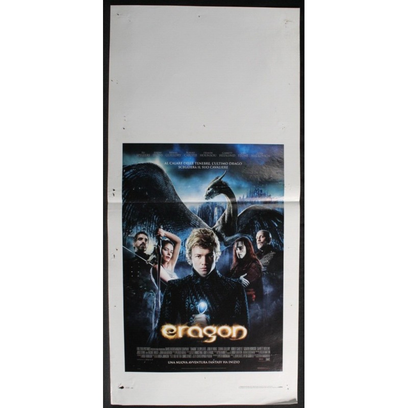 ERAGON - Fangmeier - Irons, Speleers - LOCANDINA ORIGINALE 2006