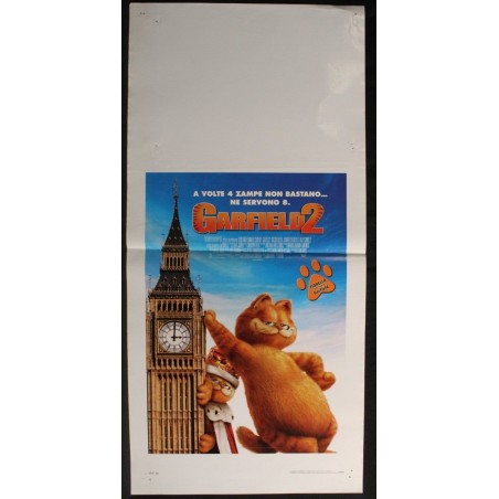 GARFIELD 2 - Hill - Hewitt, Meyer - LOCANDINA ORIGINALE 2006