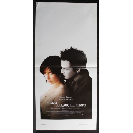 LA CASA SUL LAGO DEL TEMPO - Agresti - Reeves, Bullock -LOCANDINA ORIGINALE 2006