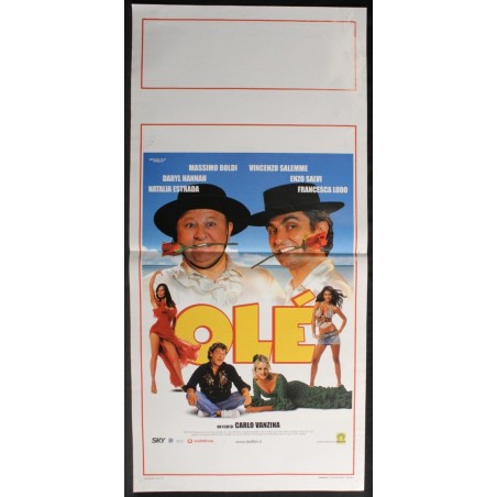 OLE - Vanzina - Salemme, Boldi - LOCANDINA ORIGINALE 2006