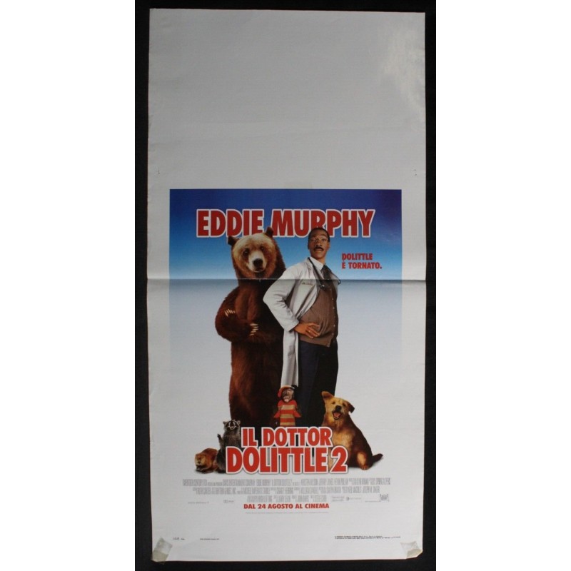 IL DOTTOR DOLITTLE 2 - Carr - Wilson, Murphy - LOCANDINA ORIGINALE 2001