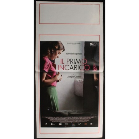 IL PRIMO INCARICO - Cecere - Chiarello, Ragonese - LOCANDINA ORIGINALE 2010