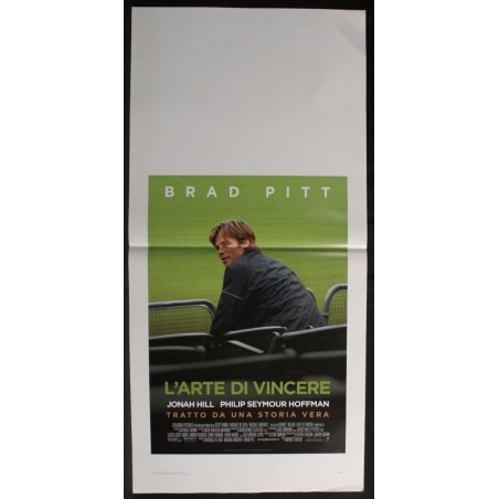 L'ARTE DI VINCERE - Miller - Hill, Pitt - LOCANDINA ORIGINALE 2011