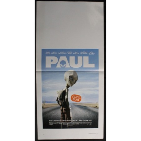 PAUL - Mottola - Frost, Pegg - LOCANDINA ORIG 2011