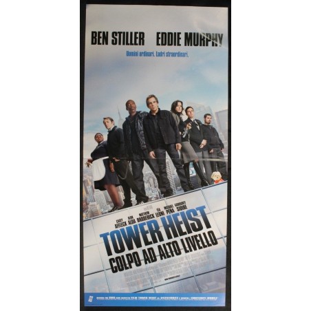 TOWER HEIST COLPO AD ALTO LIVELLO - Ratner - Murphy, Stiller-LOCANDINA ORIG 2011