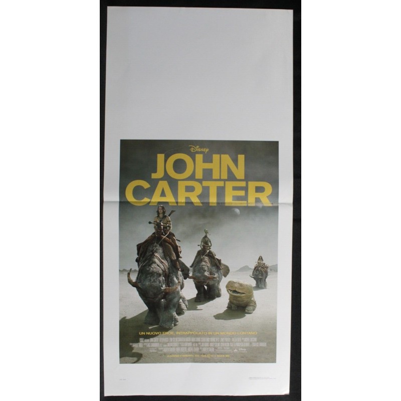 JOHN CARTER - Stanton - Collins, Kitsch - LOCANDINA ORIGINALE 2012
