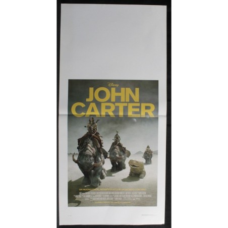 JOHN CARTER - Stanton - Collins, Kitsch - LOCANDINA ORIGINALE 2012