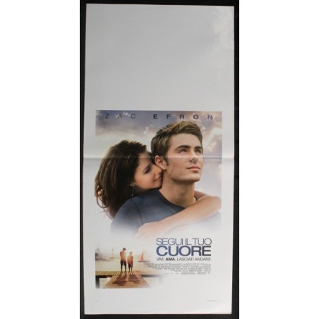 SEGUI IL TUO CUORE - Steers - Tahan, Efron - LOCANDINA ORIGINALE 2010