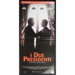 I DUE PRESIDENTI - Loncraine - Maggi, Acerbo - LOCANDINA ORIGINALE 2010