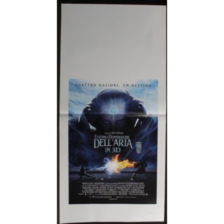 L'ULTIMO DOMINATORE DELL'ARIA - Shyamalan -Peltz, Ringer - LOCANDINA ORIG 2010