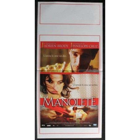MANOLETE - Meyjes - Cruz, Brody - LOCANDINA ORIGINALE 2007