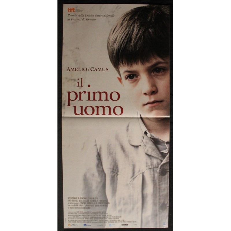 IL PRIMO UOMO - Amelio - Jouglet, Gamblin - LOCANDINA ORIGINALE 2011