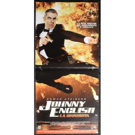 JOHNNY ENGLISH - Howitt - Imbruglia, Atkinson - LOCANDINA ORIGINALE 2003