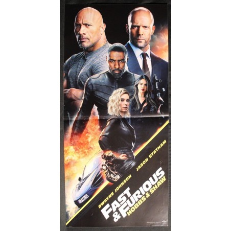 FAST & FURIOUS HOBBS & SHAW - Leitch - Statham, Johnson - LOCANDINA ORIG 2019