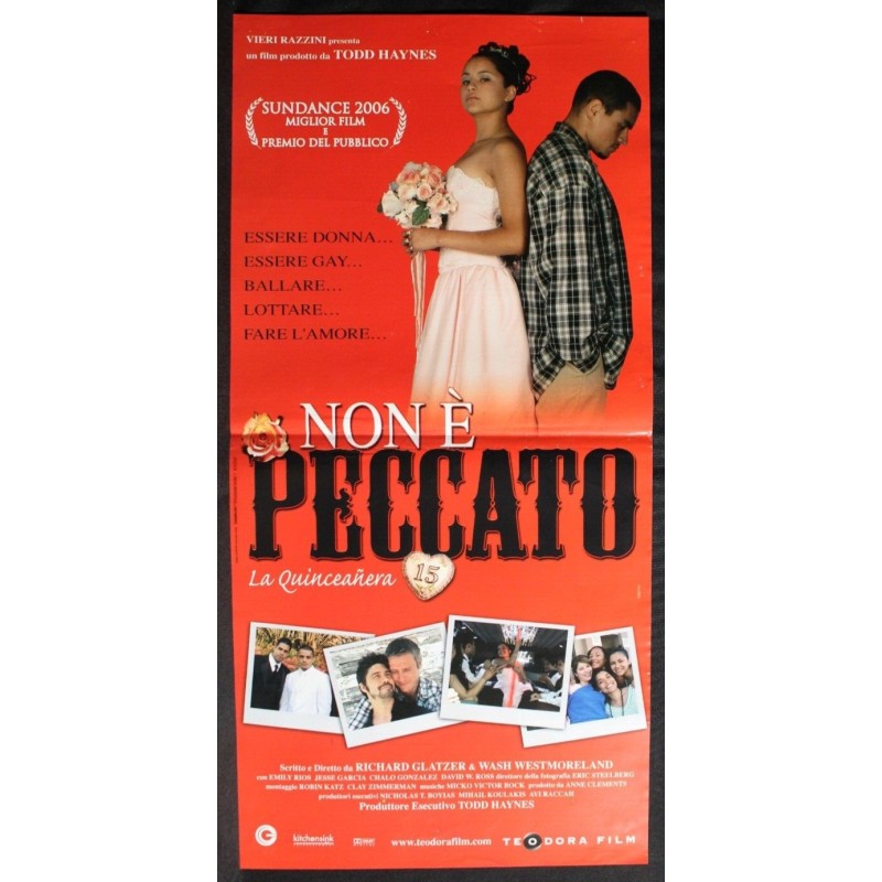NON E' PECCATO - Westmoreland - Garcia, Rios - LOCANDINA ORIGINALE 2006