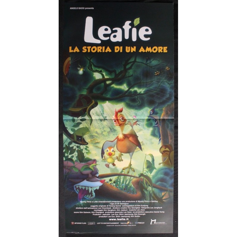 LEAFIE LA STORIA DI UN AMORE - Sung-yoon - So-ri, Min-sik - LOCANDINA ORIG 2011