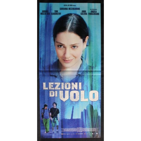 LEZIONI DI VOLO - Archibugi - Risi, Mezzogiorno - LOCANDINA ORIGINALE 2007
