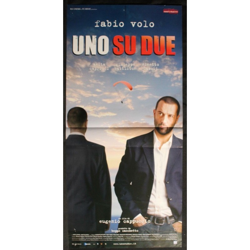 UNO SU DUE - Cappuccio - Caprioli, Volo - LOCANDINA ORIGINALE 2006