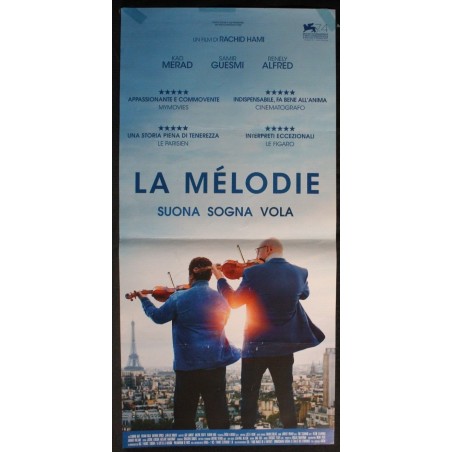 LA MÉLODIE SUONA SOGNA VOLA - Hami - Alfred, Merad - LOCANDINA ORIGINALE 2017