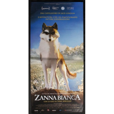 ZANNA BIANCA - Espigares - De Bortoli, Servillo - LOCANDINA ORIGINALE 2018