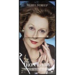THE IRON LADY - Lloyd - Broadbent, Streep - LOCANDINA ORIGINALE 2011