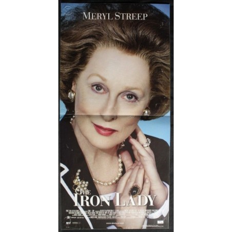 THE IRON LADY - Lloyd - Broadbent, Streep - LOCANDINA ORIGINALE 2011