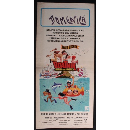 BOATNIKS - Tokar - Powers, Powers - LOCANDINA ORIGINALE 1970
