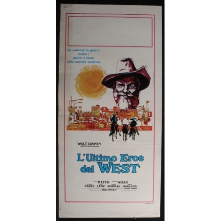 L'ULTIMO EROE DEL WEST - Butler - Arau, Keith - LOCANDINA ORIGINALE 1971