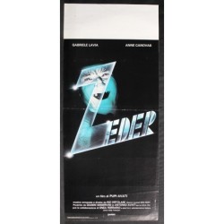 ZEDER - Avati - Canovas, Lavia - LOCANDINA ORIGINALE 1983