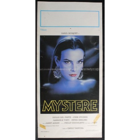 MYSTERE - Vanzina - Coccioletti, Bouquet - LOCANDINA ORIGINALE 1983