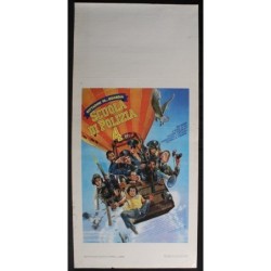 SCUOLA DI POLIZIA 4 - Drake - Bailey, Guttenberg - LOCANDINA ORIGINALE 1987