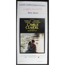 CAMILLE CLAUDEL - Nuytten - Depardieu, Adjani - LOCANDINA ORIGINALE 1988