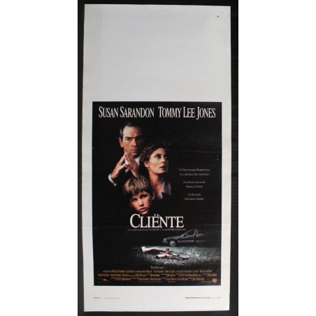 IL CLIENTE - Schumacher - Jones, Sarandon - LOCANDINA ORIGINALE 1994