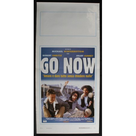 GO NOW - Winterbottom - Aubrey, Carlyle - LOCANDINA ORIGINALE 1995