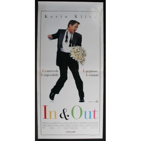 IN & OUT - Oz - Cusack, Kline - LOCANDINA ORIGINALE 1997