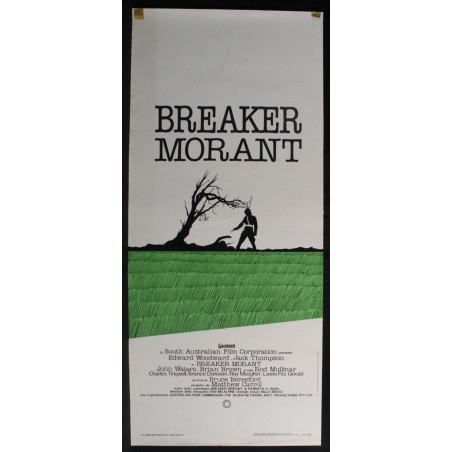 BREAKER MORANT - Beresford - Woodward, Brown - LOCANDINA ORIGINALE 1980