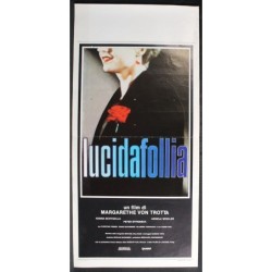 LUCIDA FOLLIA - Trotta - Winkler, Schygulla - LOCANDINA ORIGINALE 1983