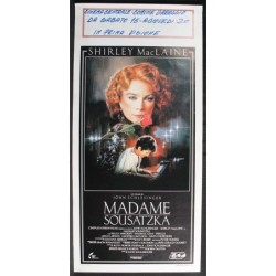 MADAME SOUSATZKA - Schlesinger - Ashcroft, MacLaine - LOCANDINA ORIGINALE 1988