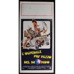 L'OSPEDALE PIU' PAZZO DEL MONDO - Marshall - Young,McKean - LOCANDINA ORIG 1982