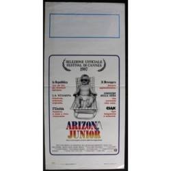 ARIZONA JUNIOR - Coen - Hunter, Cage - LOCANDINA ORIGINALE 1987