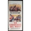 LA CONQUISTA DEL WEST - Ford - Cobb, Baker - LOCANDINA ORIGINALE 1962