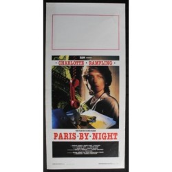 PARIS BY NIGHT - Hare - Gambon, Rampling - LOCANDINA ORIGINALE 1988