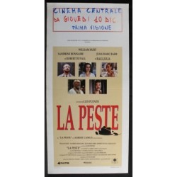 LA PESTE - Puenzo - Bonnaire, Hurt - LOCANDINA ORIGINALE 1992