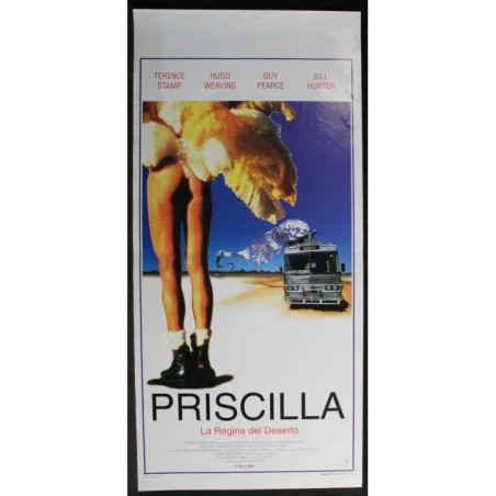 PRISCILLA - Elliott - Weaving, Stamp - LOCANDINA ORIGINALE 1994