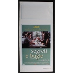 SEGRETI E BUGIE - Leigh - Spall, Blethyn - LOCANDINA ORIGINALE 1996
