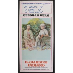 IL GIARDINO INDIANO - McMurray - Russell, Kerr - LOCANDINA ORIGINALE 1985