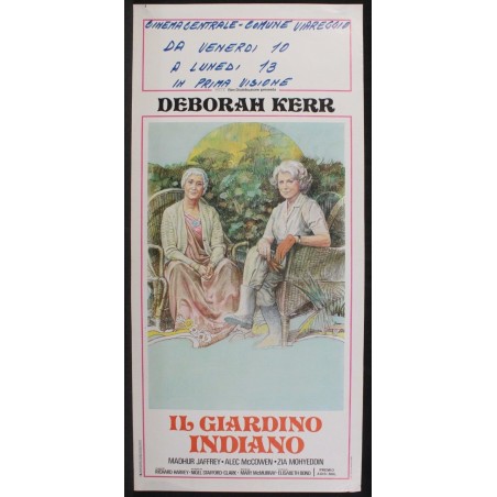 IL GIARDINO INDIANO - McMurray - Russell, Kerr - LOCANDINA ORIGINALE 1985