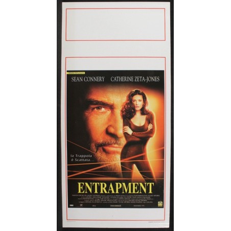 ENTRAPMENT - Amiel - Jones, Connery - LOCANDINA ORIGINALE 1999